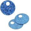 Sequins Hologram 20mm 4mm Hole Round Blue